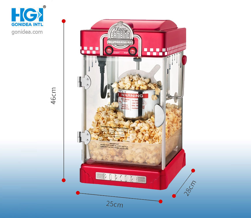 2.5 Ounce Factory Price Home Electric Automatic Popcorn Maker Machine
