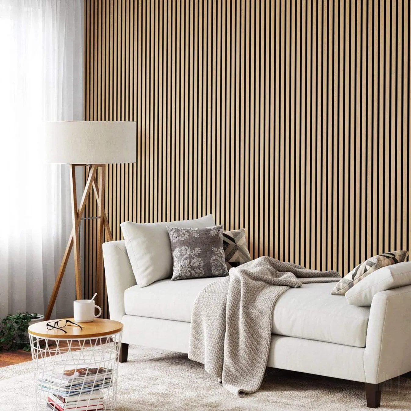 Premium Wood Veneer Slat Panels for Home and Abroad Use