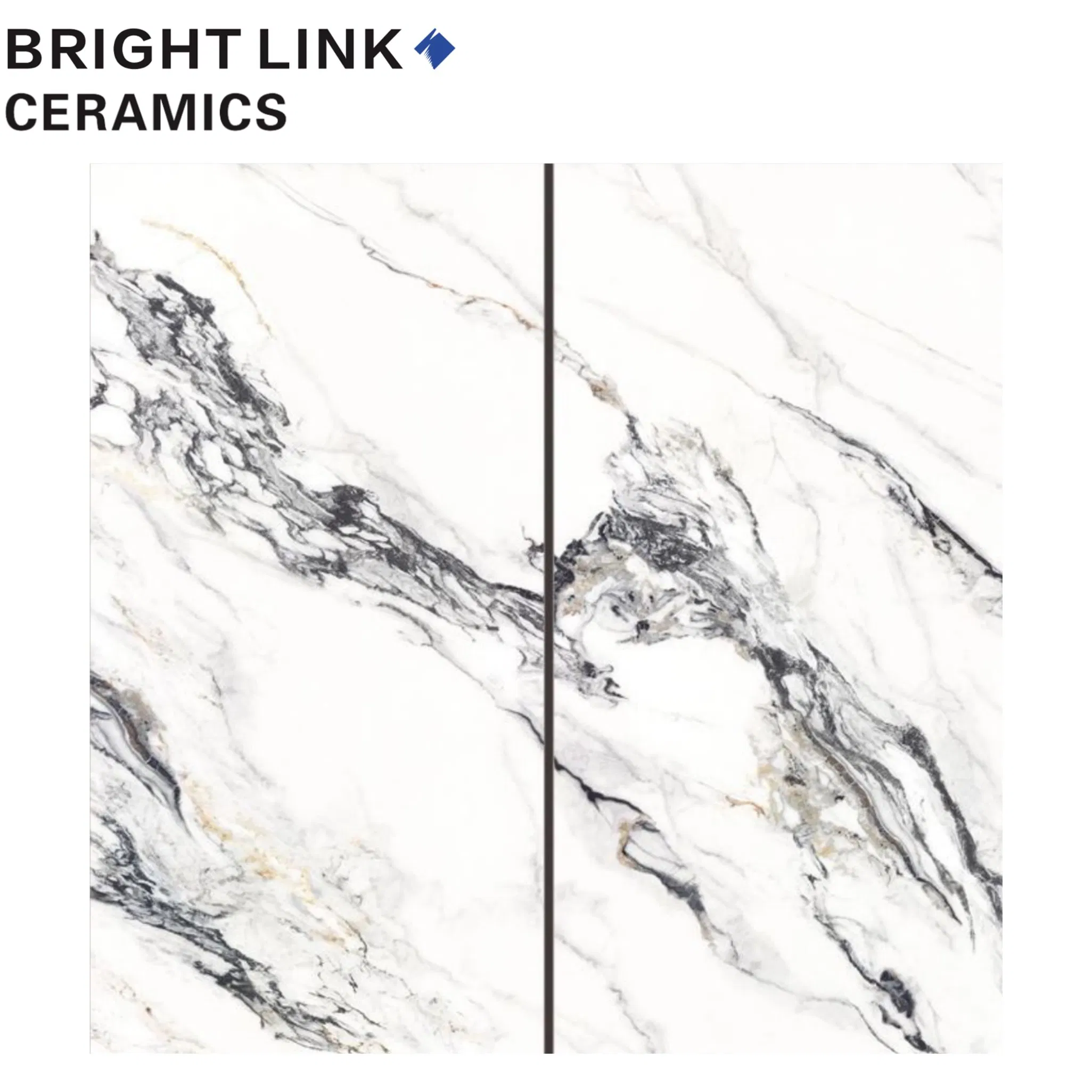 Building Decoration Material 600*1200mm Full Body Glossy Indoor Porcelain Tiles