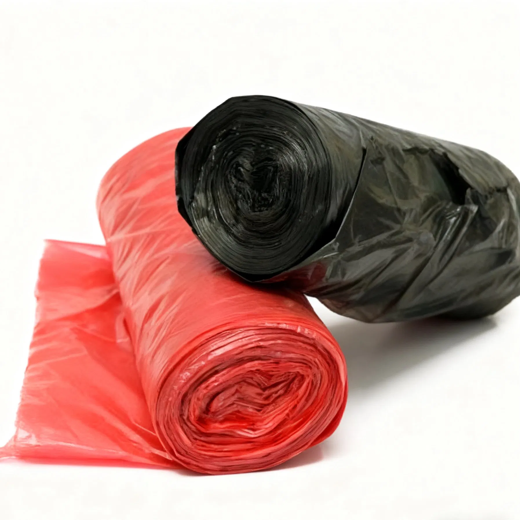 High Density Polyethylene HDPE Style Garbage Bags with Easy-Tear Perforations