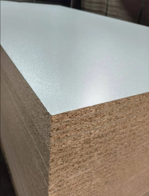 Manufacturer Moisture-Resistant E0 Glue Furniture MDF MFC Melamine Particle Board