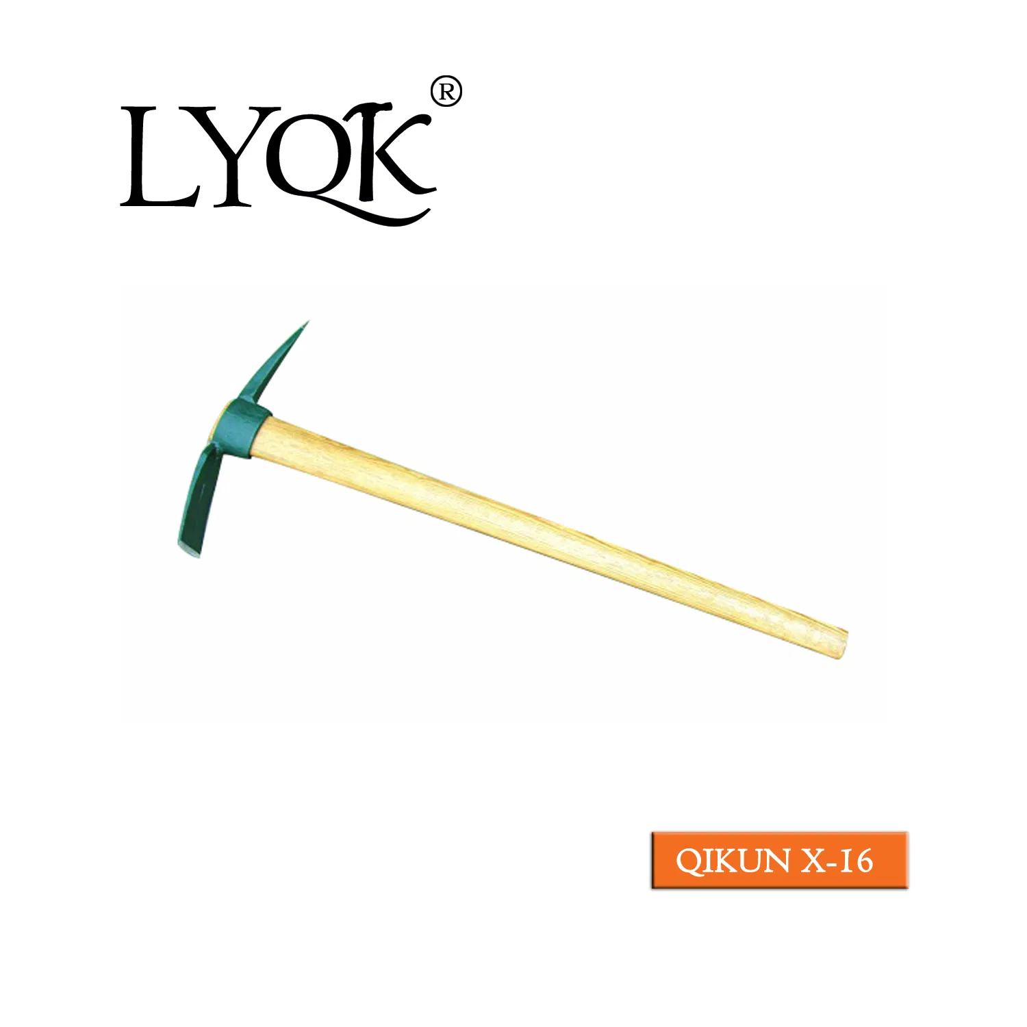 X-13 High Quality Rail Steel 65mn Agriculture Farm Garden Hardware Hand Tools Pick Head Mattock Pickaxe