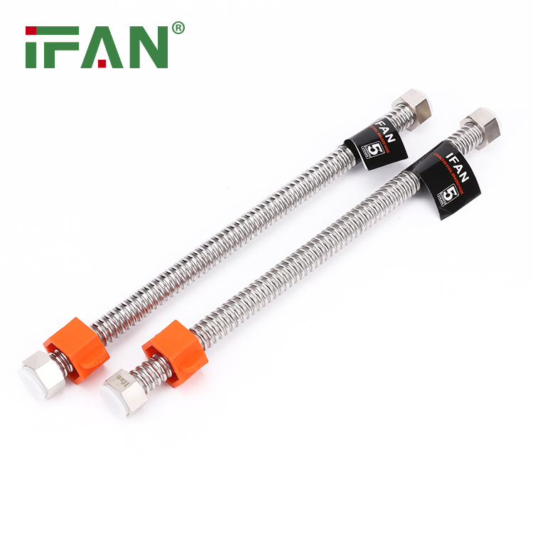 Ifan Chrome Stainless Steel Shower Flexible Hose Pipe for Hand Shower
