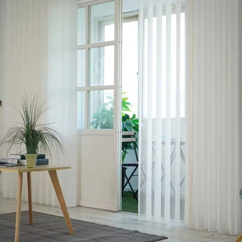 Premium Allusion Blinds Dream Curtains Motorized Sheer Vertical Blinds