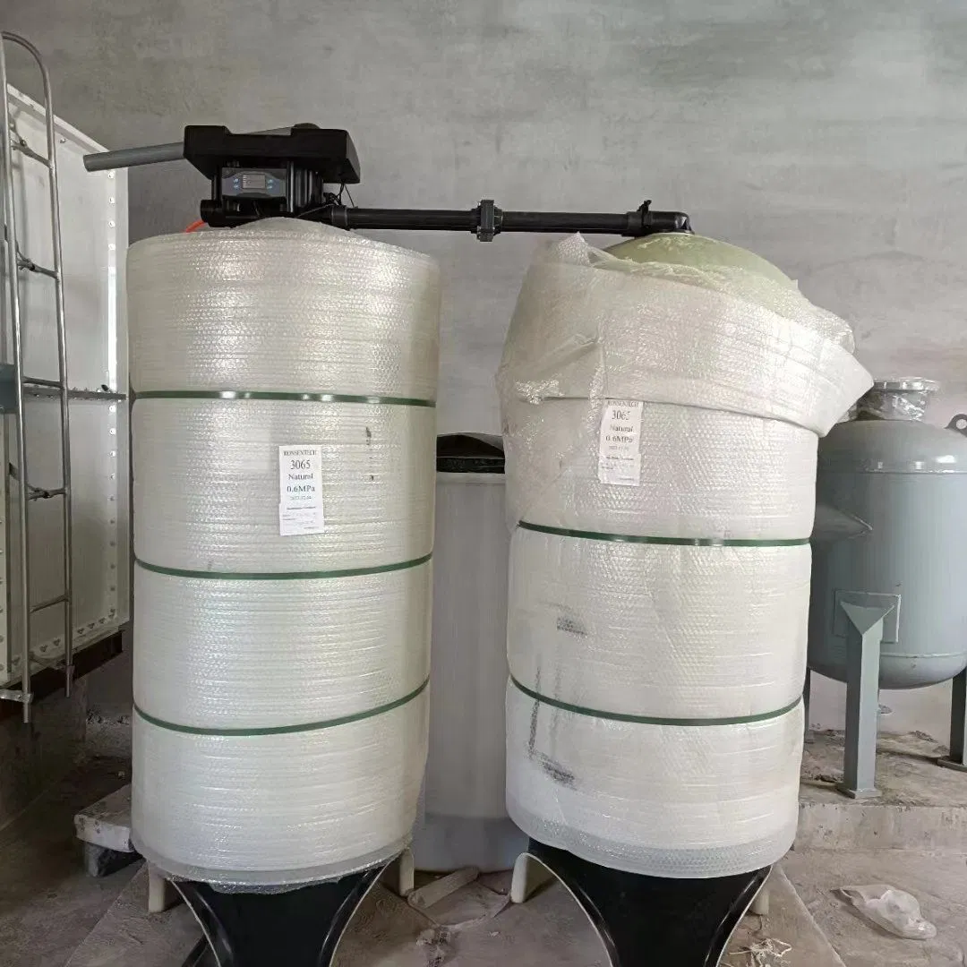 Industrial Well Water Dual Ion Exchange Softener System RO Water Softener Machine
