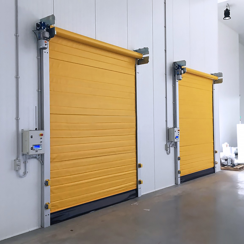 Self-Repairing Function High Speed Roll up Door PVC Curtain High Speed Zipper Door Automatic Zipper Fast Door