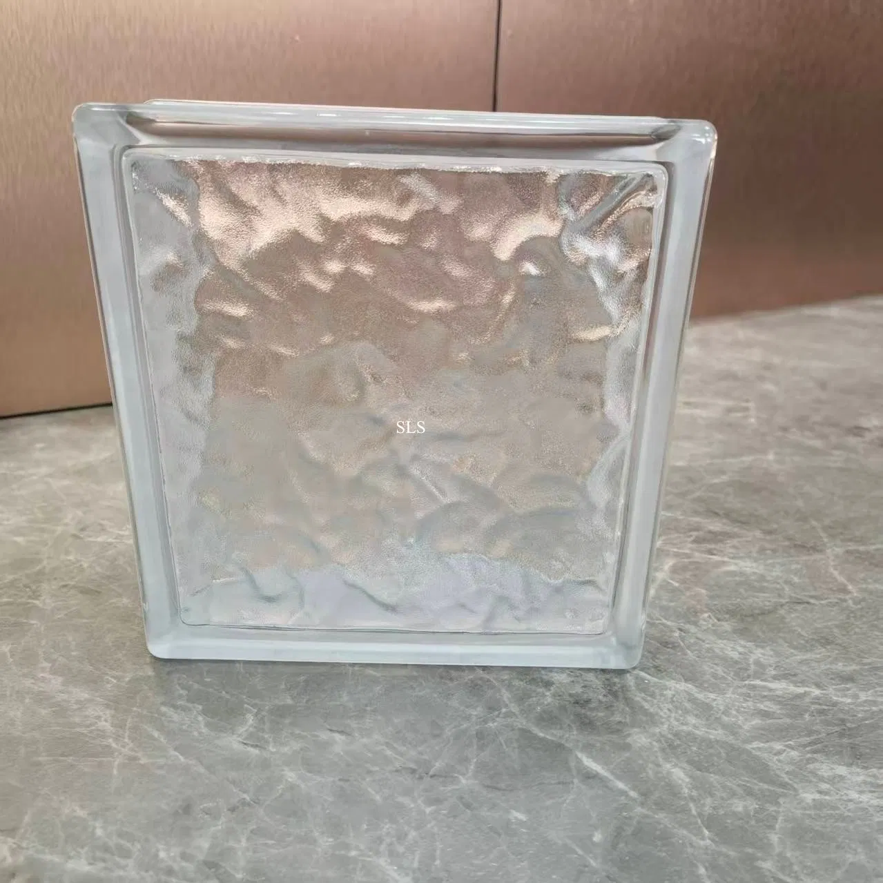 Premium Decorative Glass Block for Stylish Bathroom Designs 190*190*80mm