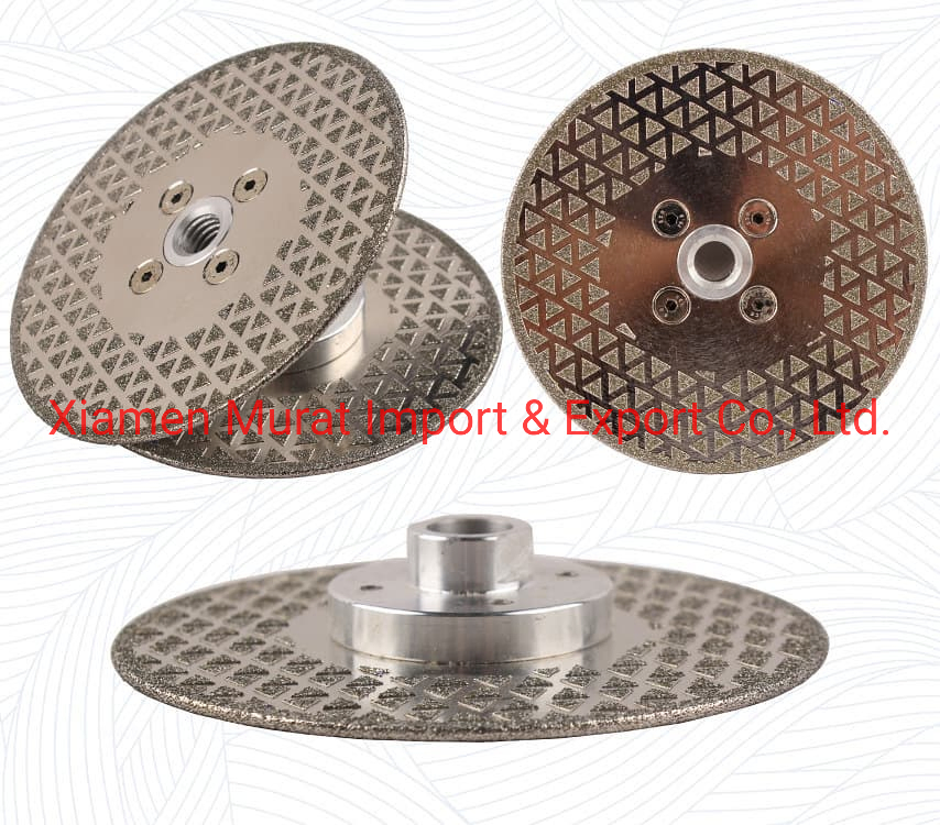 5 Inch Porcelain Diamond Electroplated Saw Blade with Flange