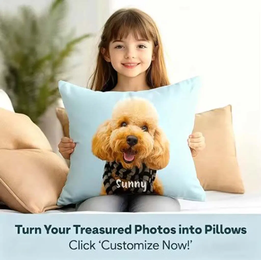 Personalized Dutch Velvet Cushion Covers with Custom Logo and Text