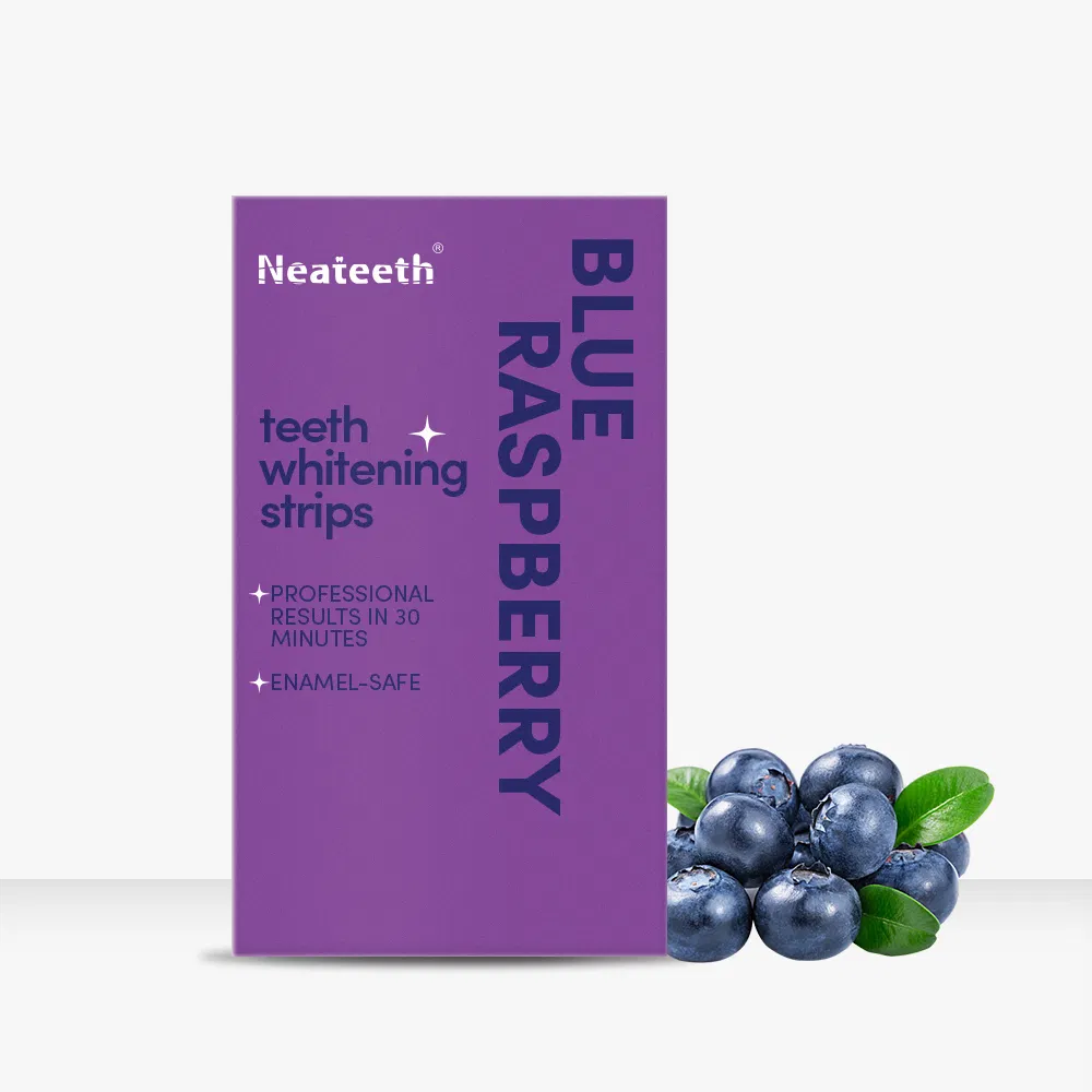Teeth Whitening Strips Flavor Fast Result Pap Safe Formula Gel Dry Strips for Seneitive Tooth