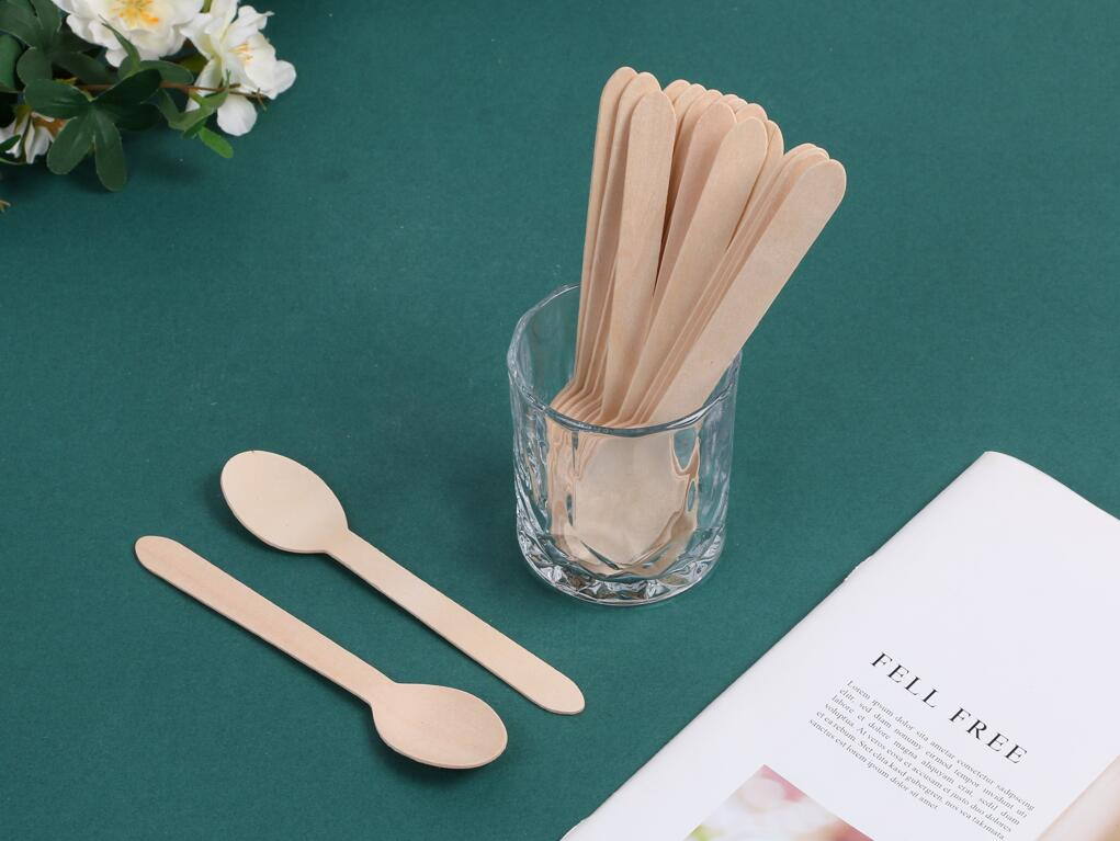 Unicolor Customized Natural Child Easy-Using Small Round Edge Fork