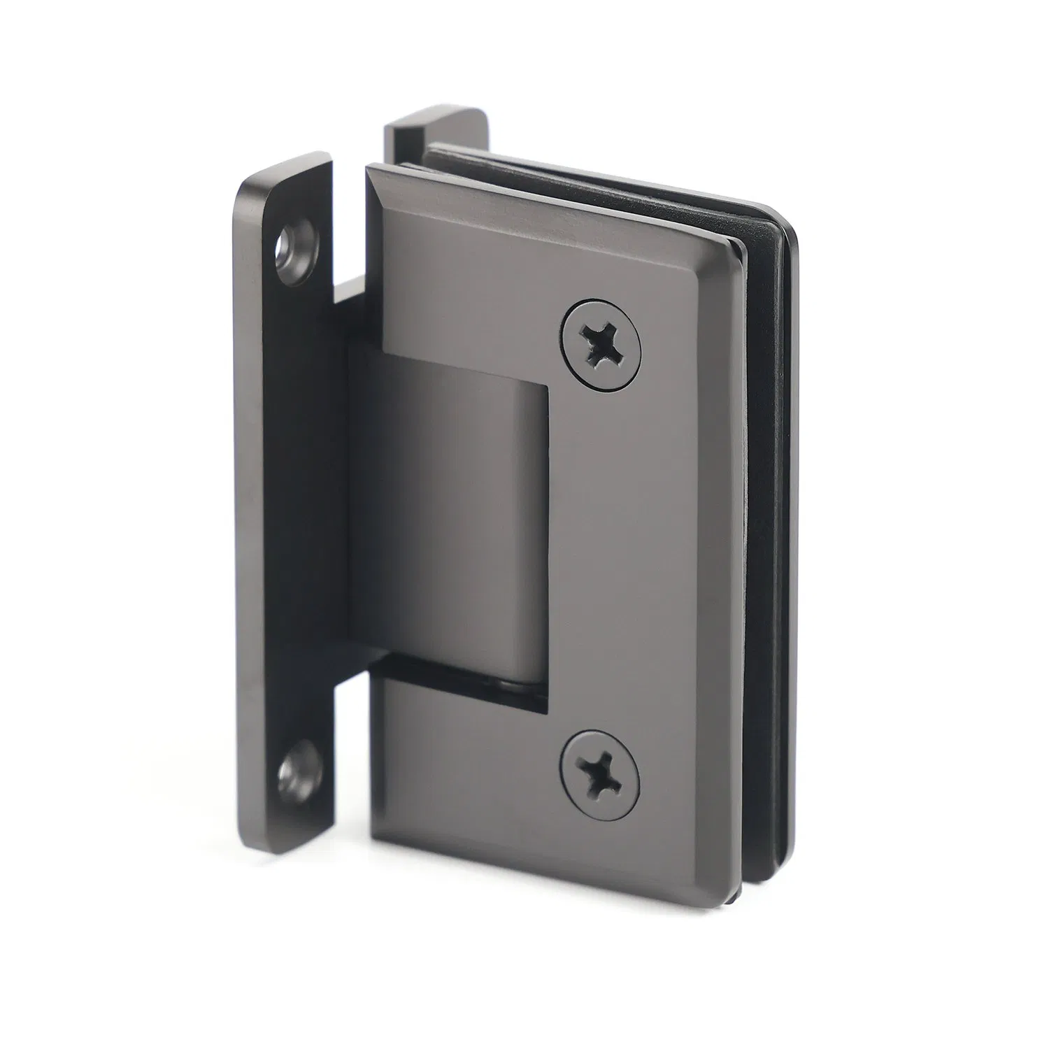 Stainless Steel Wall Mount H Back Plate Shower Hinge