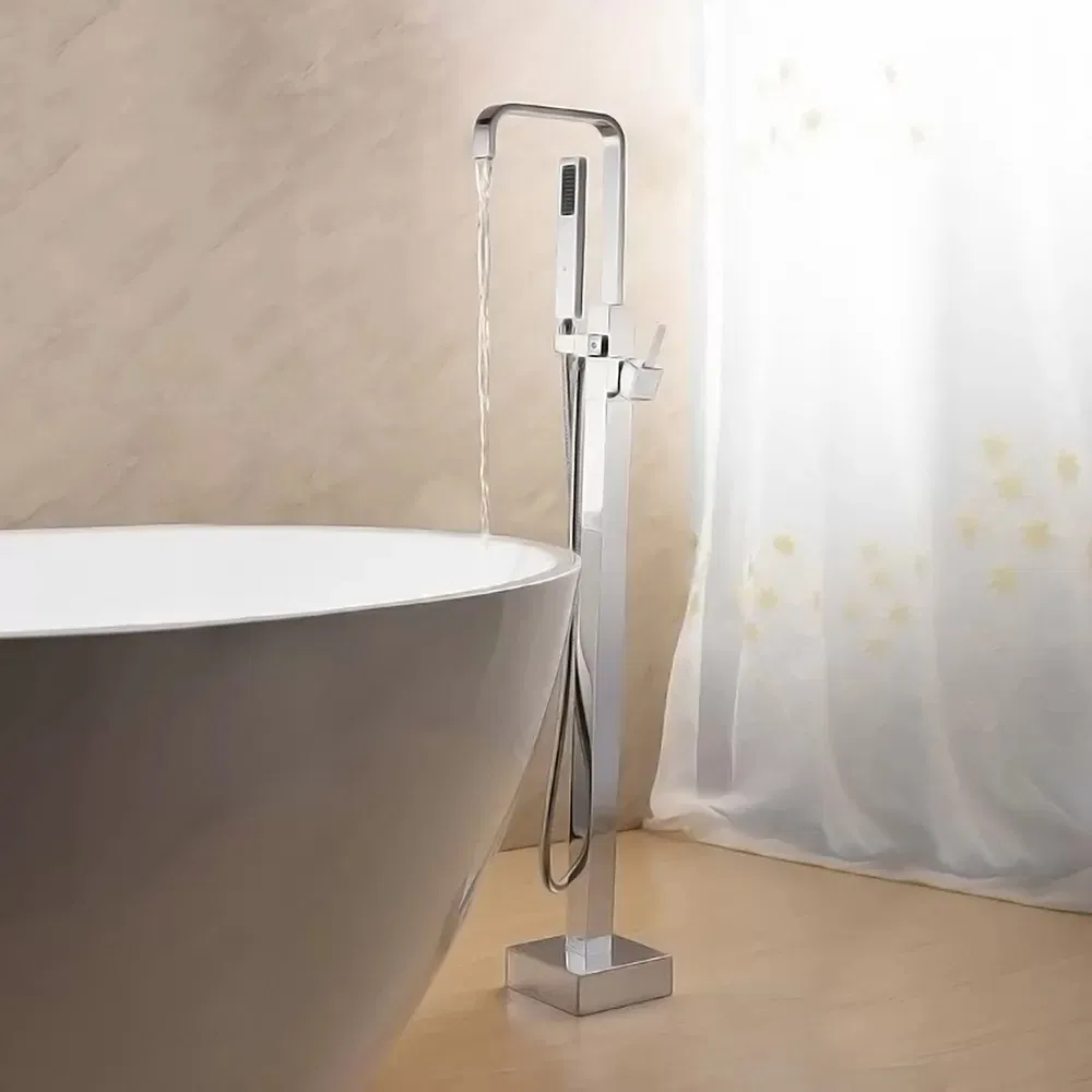 Sanitary Ware Manufacturer Cupc Bathroom Free Standing Bath Buthtub Shower Faucet
