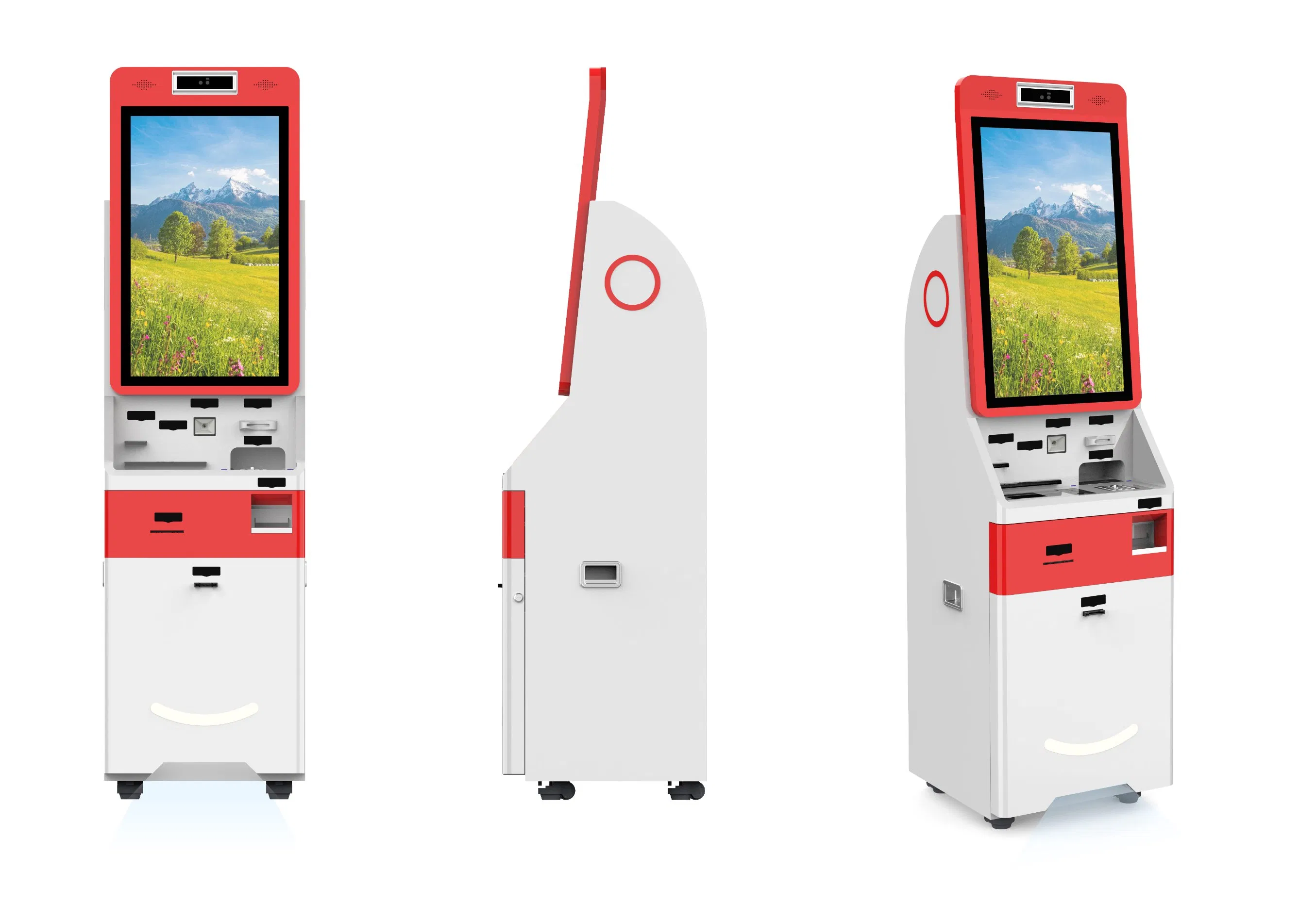Telecom SIM Card Disoensing Kiosk Customized Touch Screen Kiosk with Software Solution