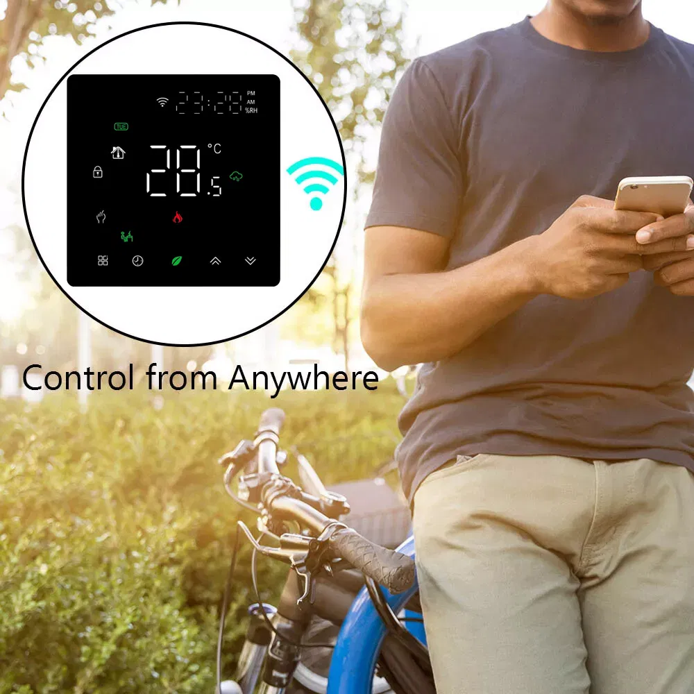 WiFi Smart Floor Heating Thermostat Touch Screen Programmable