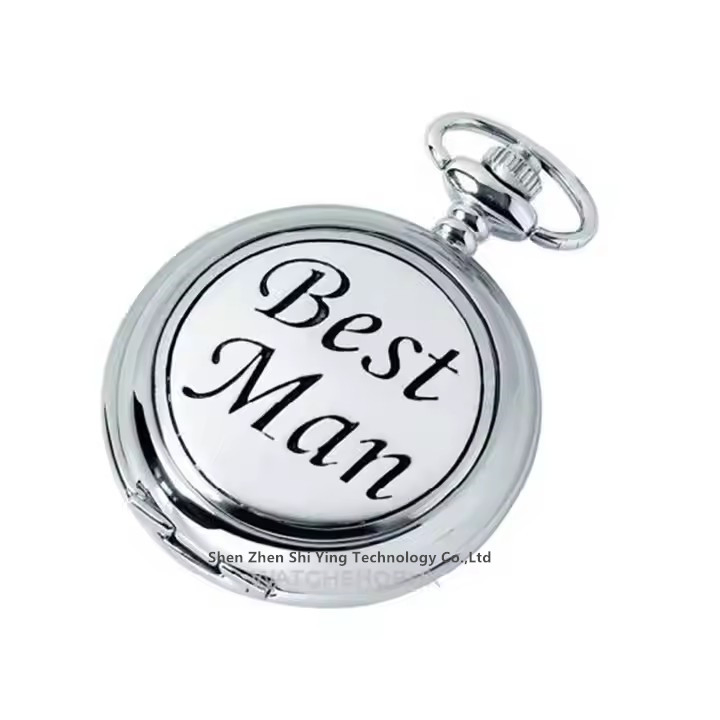 Women's Gift Fashion Necklace Retro Vintage Antique Jewelry Gold Small Pocket Watch