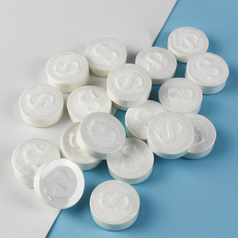 Wholesale Custom Round Shape Mini Portable Coin Disposable Towel for Travel SPA Hoetel Use