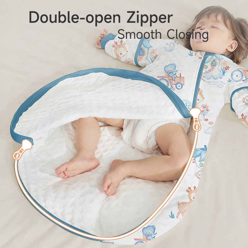 Best Price New Arrival Air Layer Cotton Constant Temperature Control Baby Sleeping Sack Winter Season Warm Cozy Infant Sleep Bag