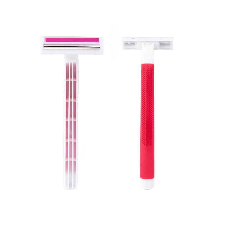 Rainbow Color Fashion Twin Blade Cartridge Razor