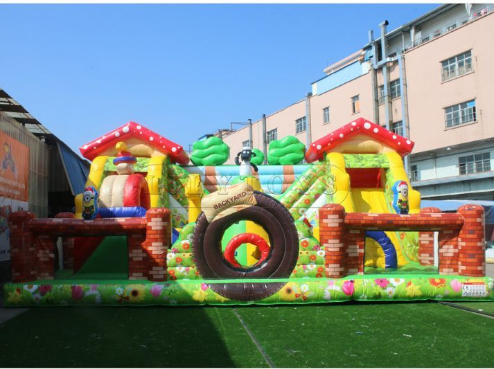 Inflatable Playground, Amusement Park, Inflatable Funcity, Bouncy Castle