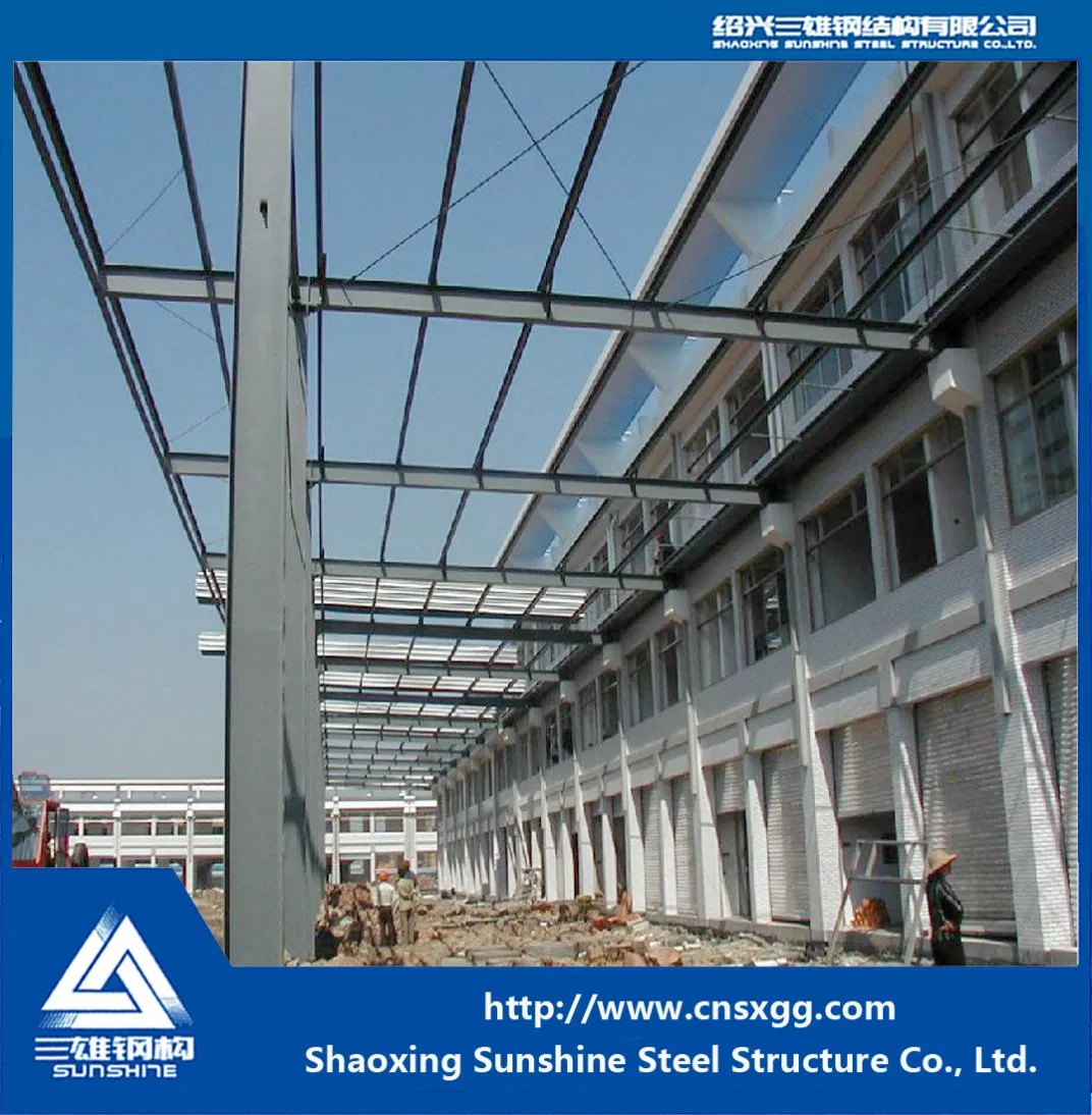 Prefab Customized Steel Structure Building House for Workshop