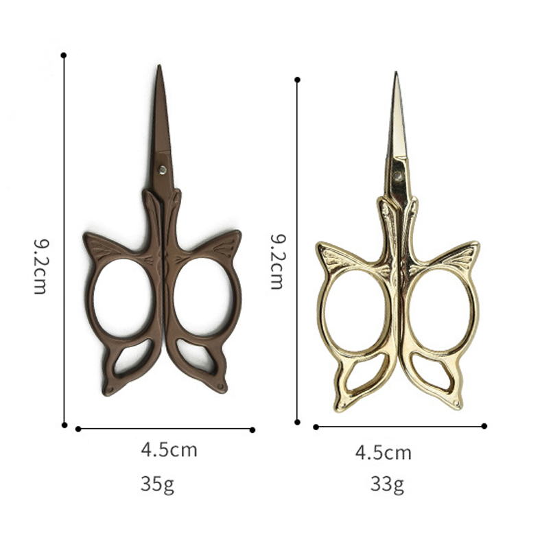 3.6 Inch Embroidery Small Sewing Scissors Stainless Steel Sharp Tip Scissors