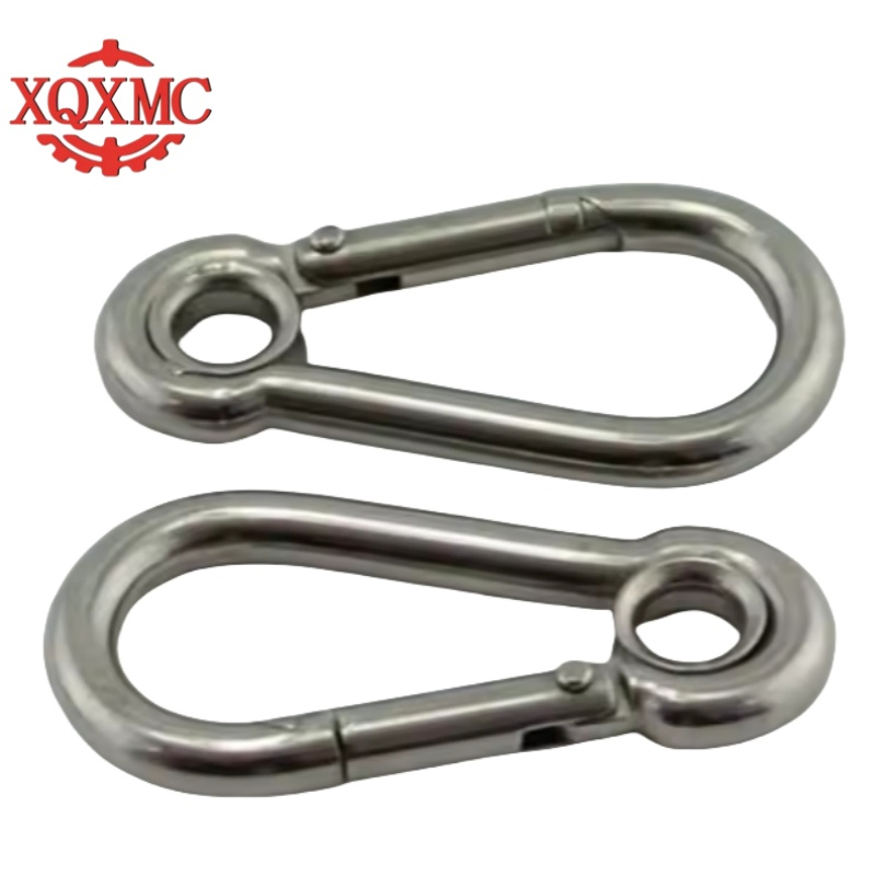 High Quality Climbing Hang Spring Hook Screw Lock Snaphooks with Eyelet