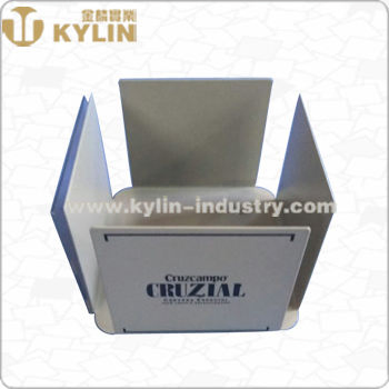 Square Metal Table Napkin Holder with Menu Holder
