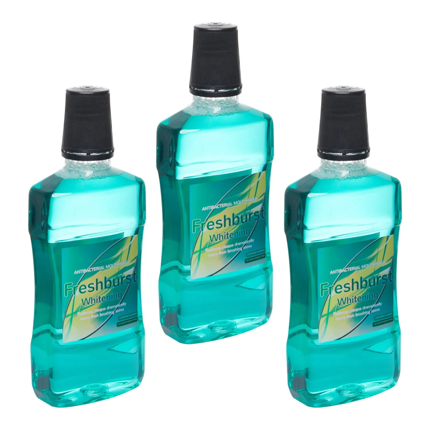 500ml Private Label Cool White Whitening Mouthwash Mint Mouth Wash Oral Care