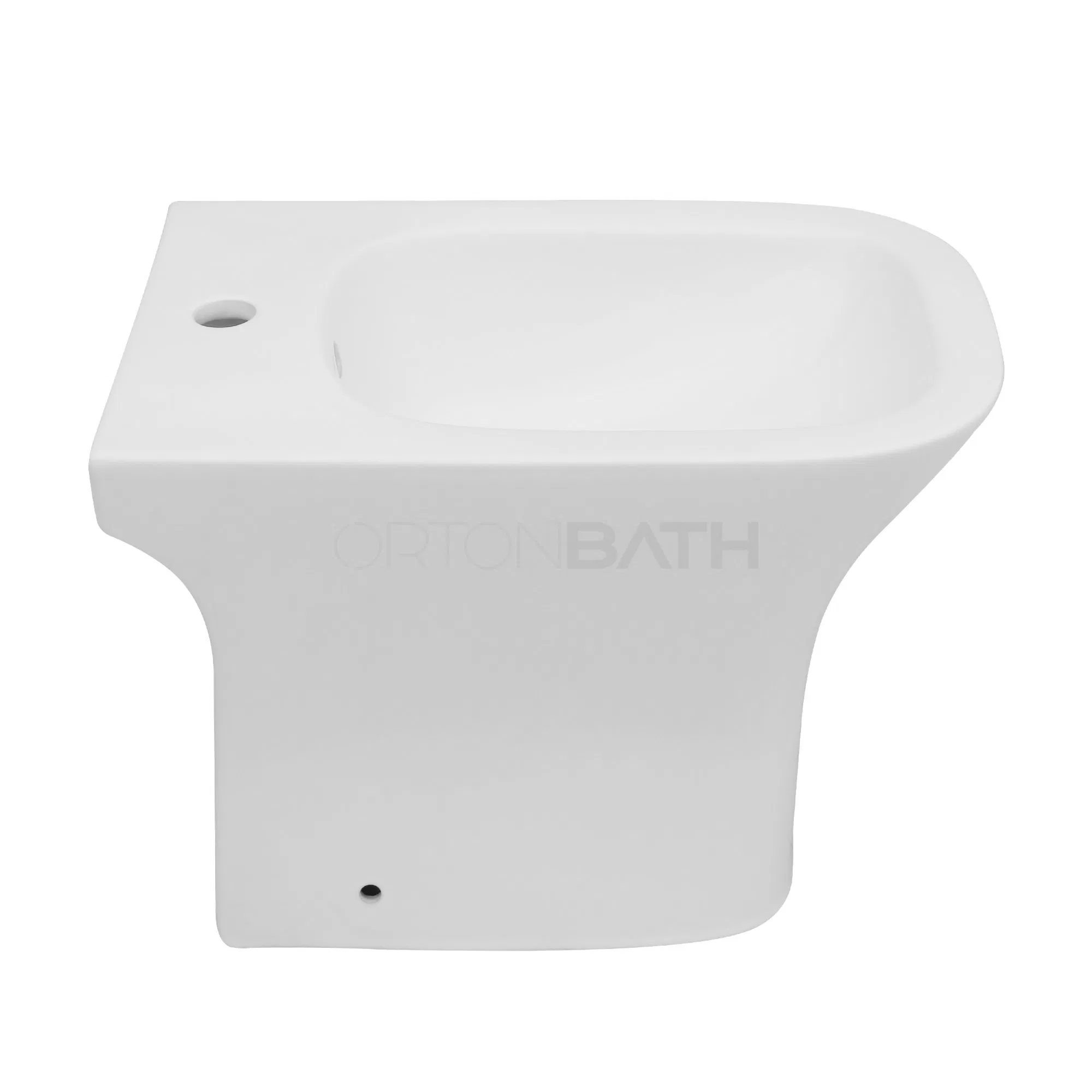 Ortonbath Floor Mounted Single Tap Hole Toilet Bidet Hospital Elder Lady Care One Piece Ceramic Wc Toilet Bidet Special Care Freestanding Ceramic Bidet