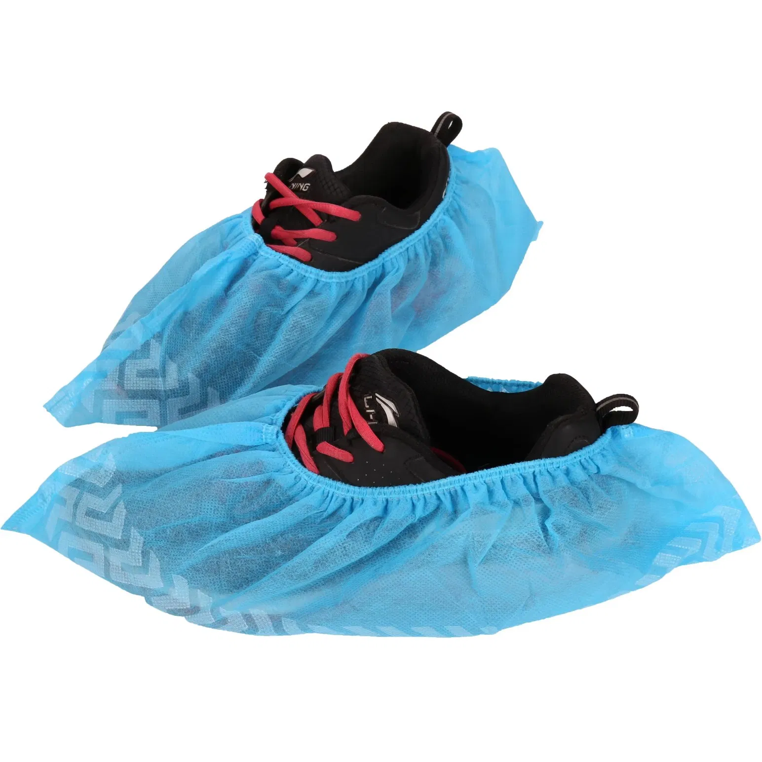 Anti-Skid Medical Indoors Good Quality PP PE CPE Breathable Film Disposable Shoe Cover Home Use Non Woven
