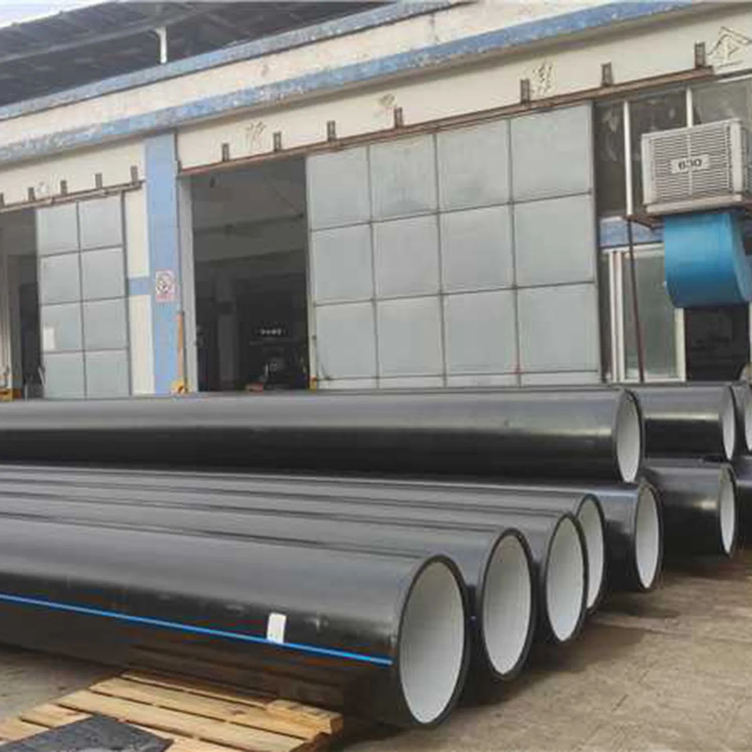 Полиэтиленовая композитная напорная труба HDPE для шламов
