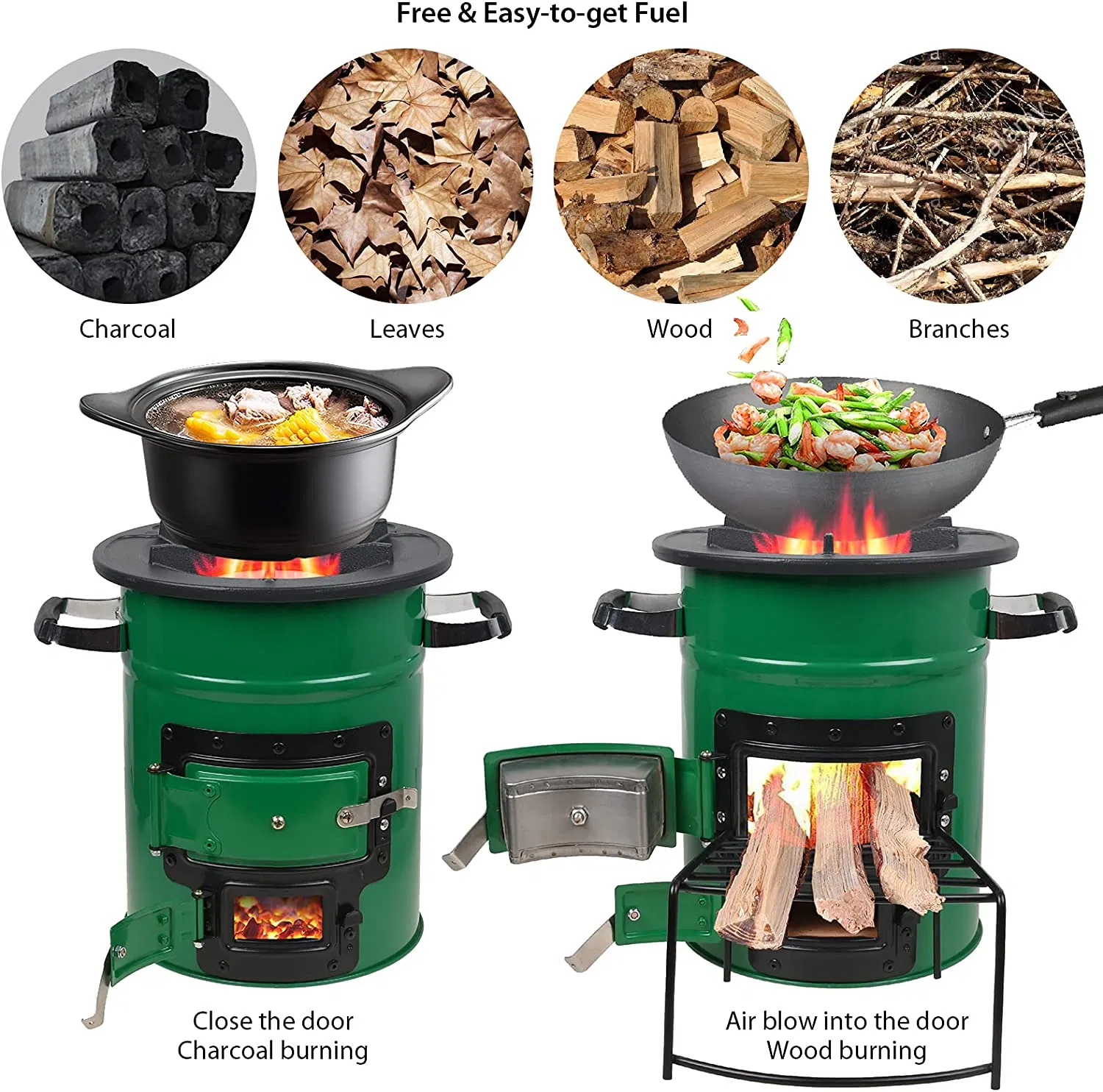 Portable Rocket Stove for Ourtoods Camping