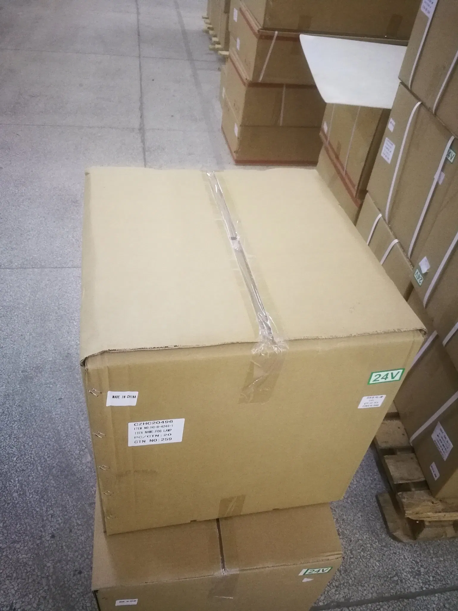 Передняя светодиодная противотуманная фара для автобуса с E-MARK