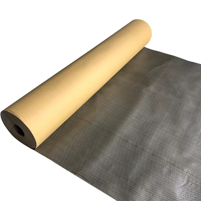 Aluminum Foil Face Laminated Kraft Paper for House Wrap Vapor Barrier