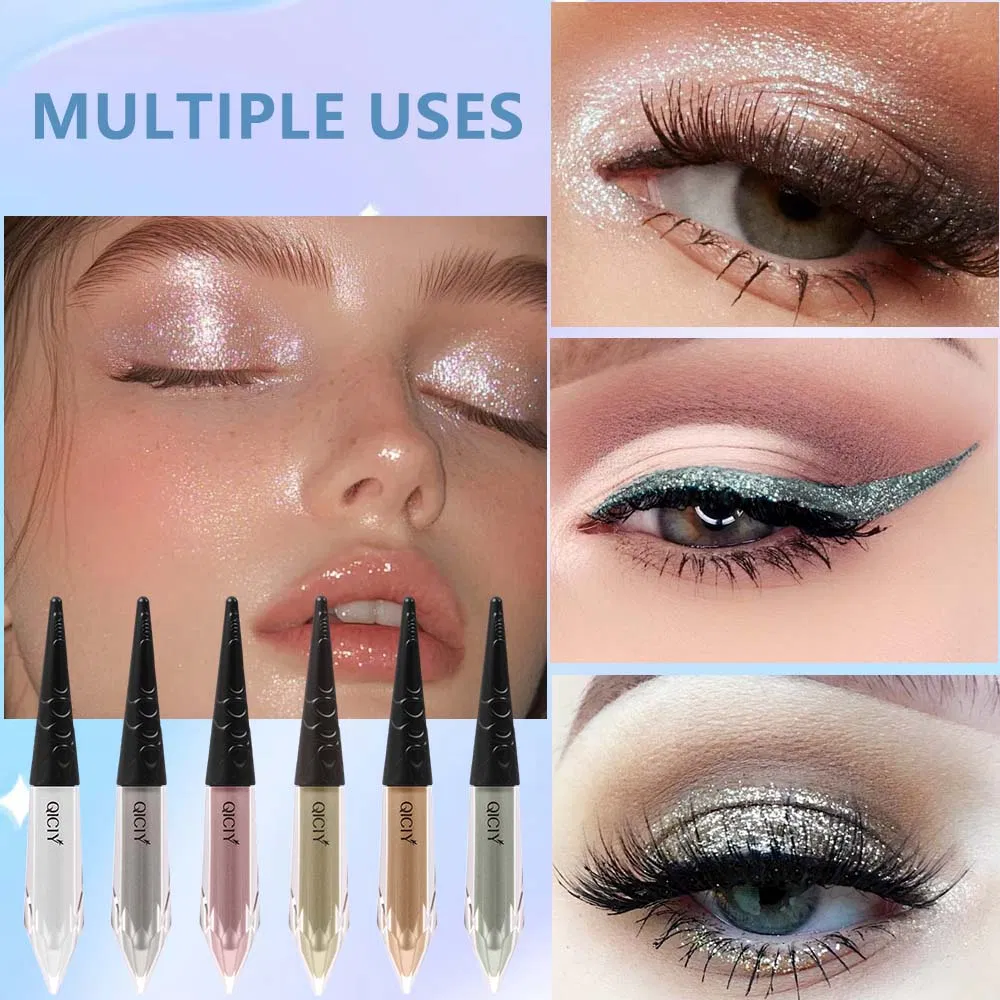 6 Color 5g Cosmetic Shimmer Pearl Glitter Eyeliner