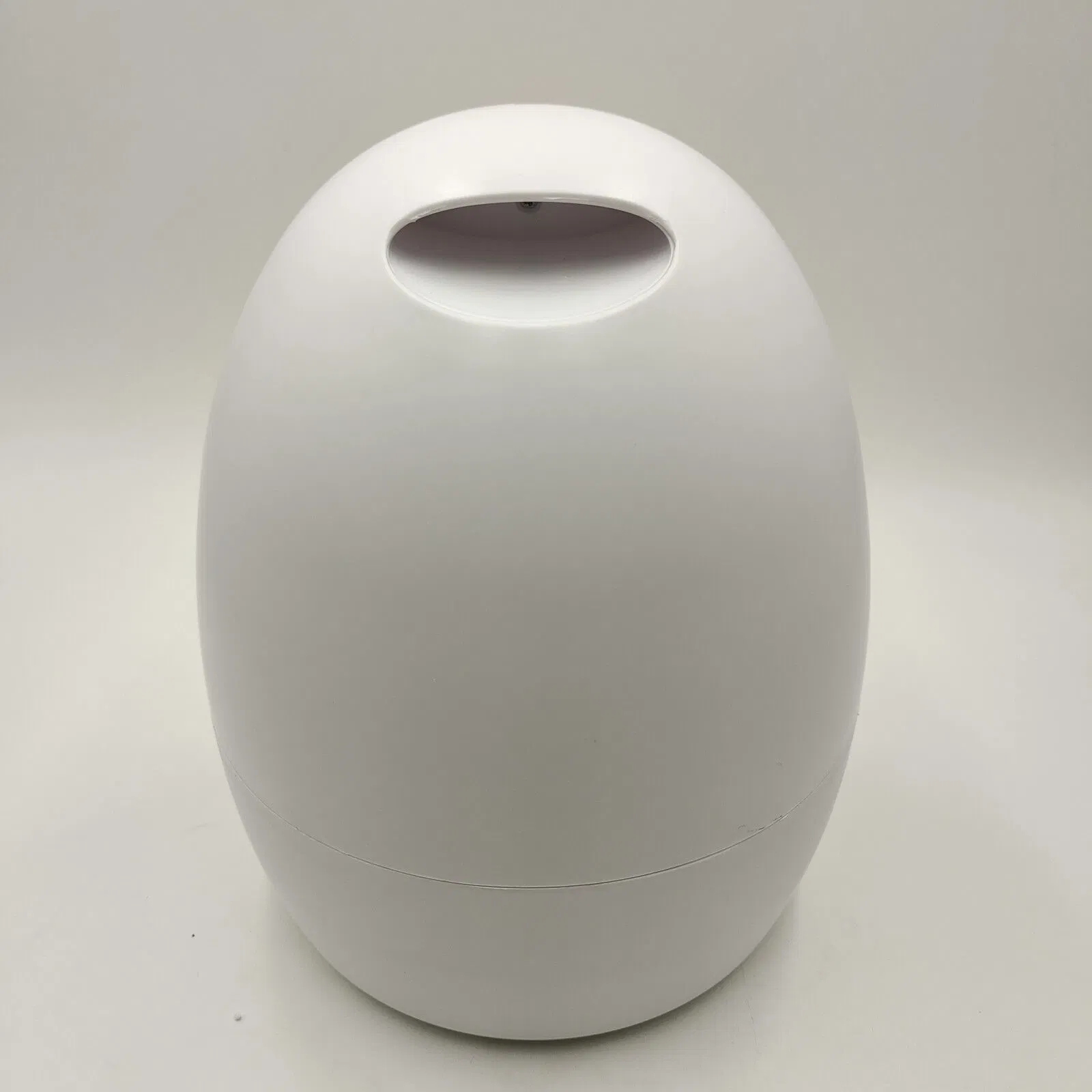 Egg Shape Makeup Pink Fashionable Mirror Cosmetic Box LED Light