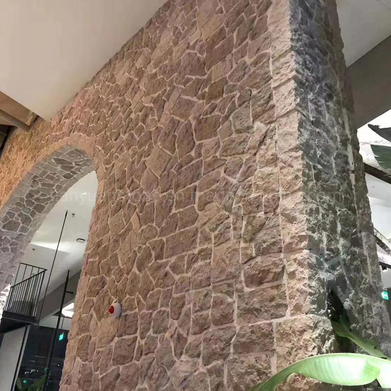 Cheap Yellow Beige Limestone Tile for Outside Wall Cladding