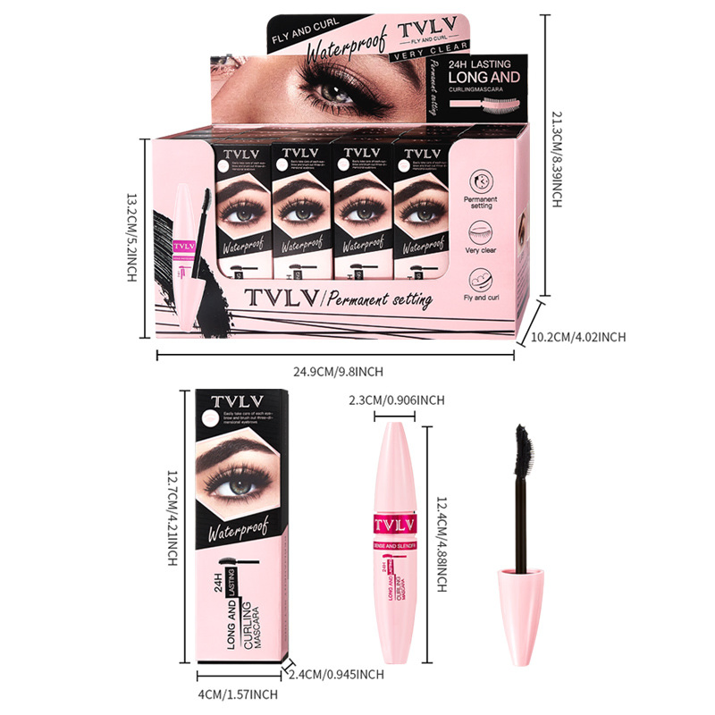 Ultimate Long-Lasting 3D Waterproof Mascara for Defined Lashes