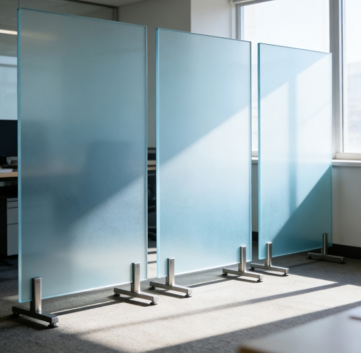 Low-E Coated Frosted Glass for Balcony, Heat-Insulating and Sun-Protective