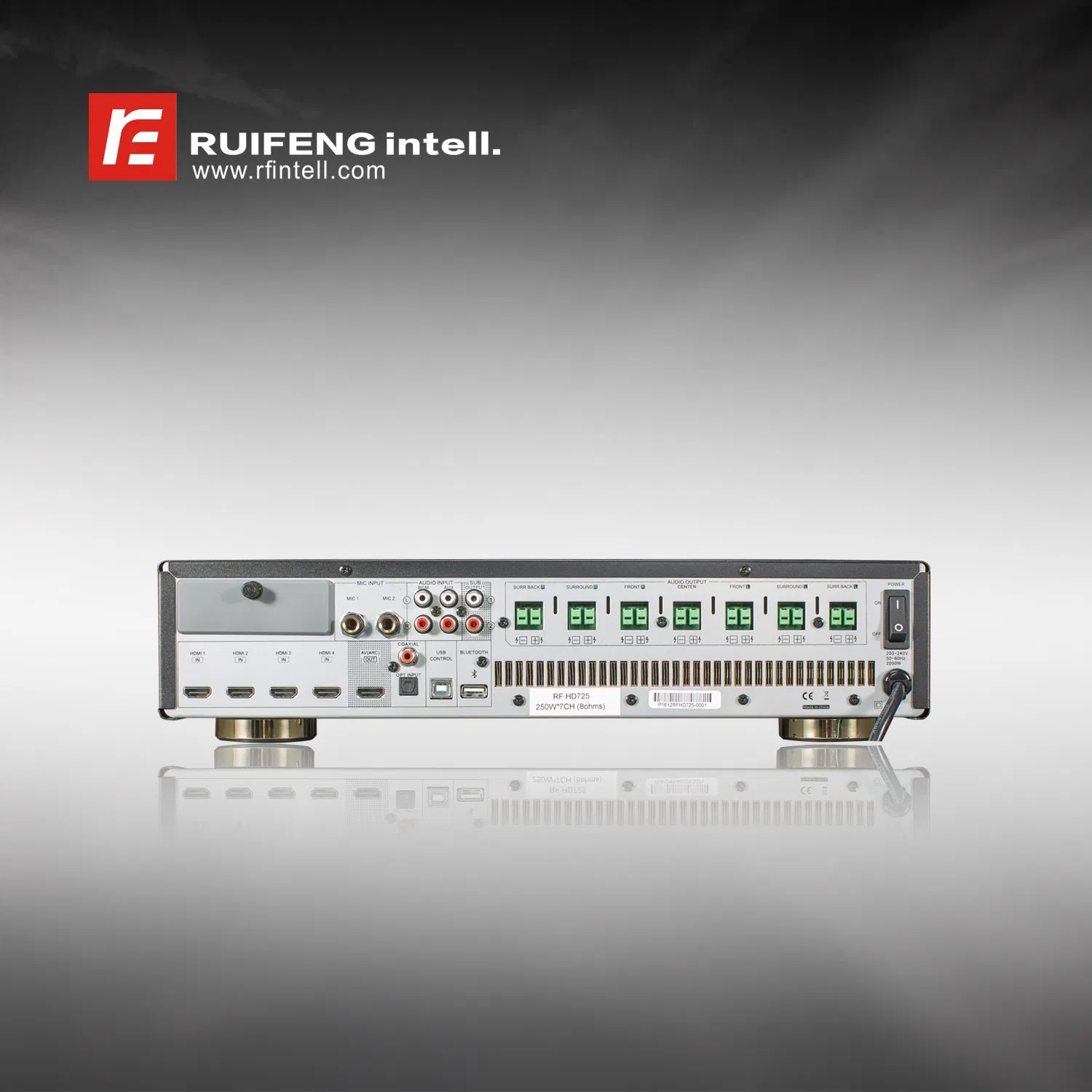 Digital Cinima and KTV Processor and Amplifier