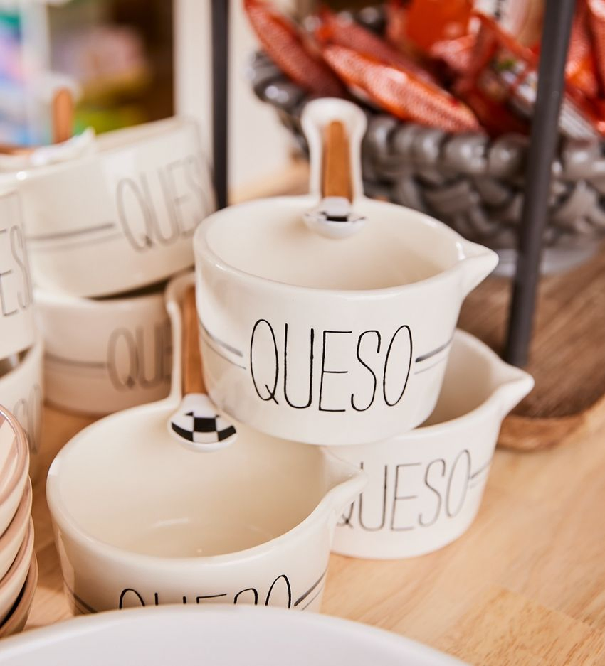 Ceramic Meat Sauce Bowl with Spoon for Dining and Entertaining