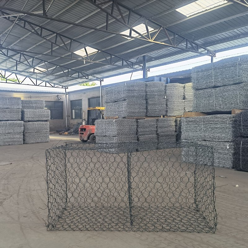 Gabion Galvanized Wire Mesh Box for Coastal Erosion