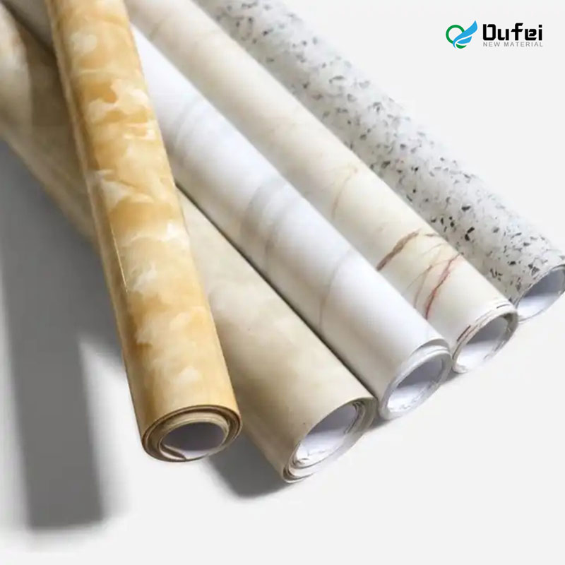 Oufei Lamination Material PVC Wall Paper Decorative Film