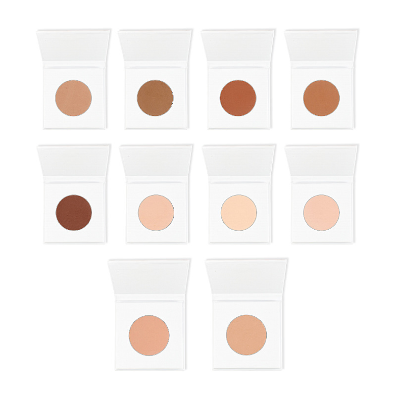 No Logo Oil Control Contouring Pressed Powder Palette Makeup Matte Contour Palette