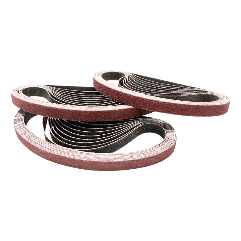 Factory Customized Red Ceramic Cloth Abrasive Sanding Belt