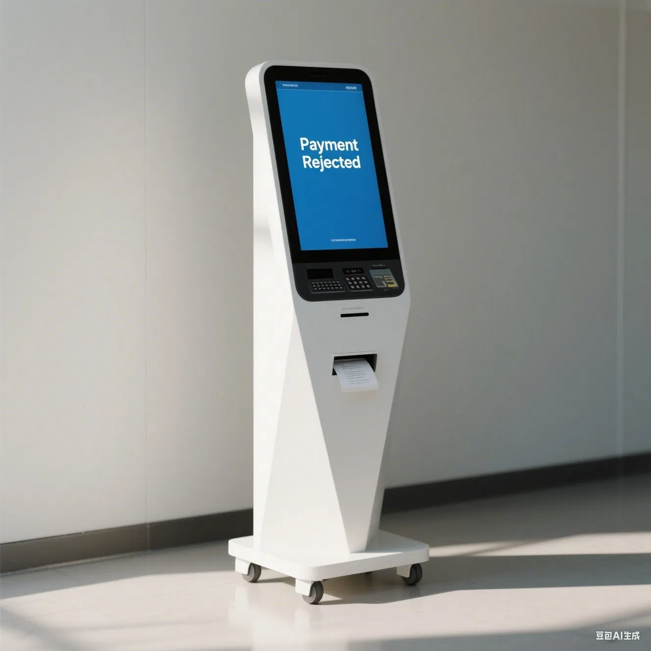 Interactive Floor Kiosk for Seamless Ordering and Payment Solutions