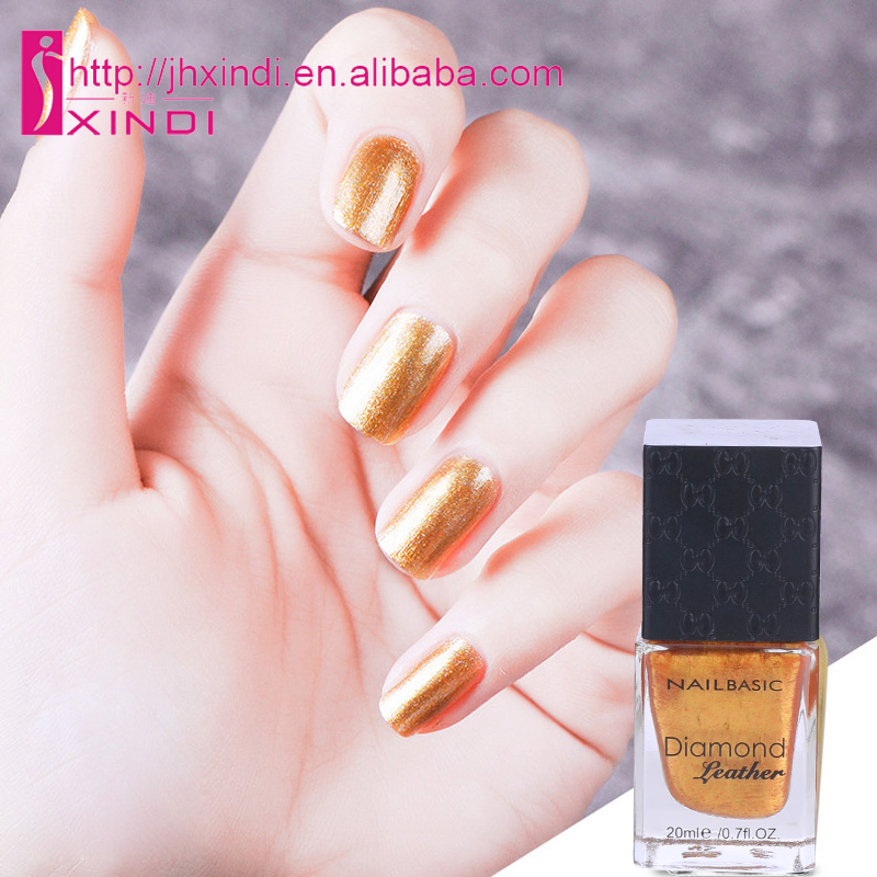 Diamond Nail Polish OEM High Glossy Long Lasting Nail Polish
