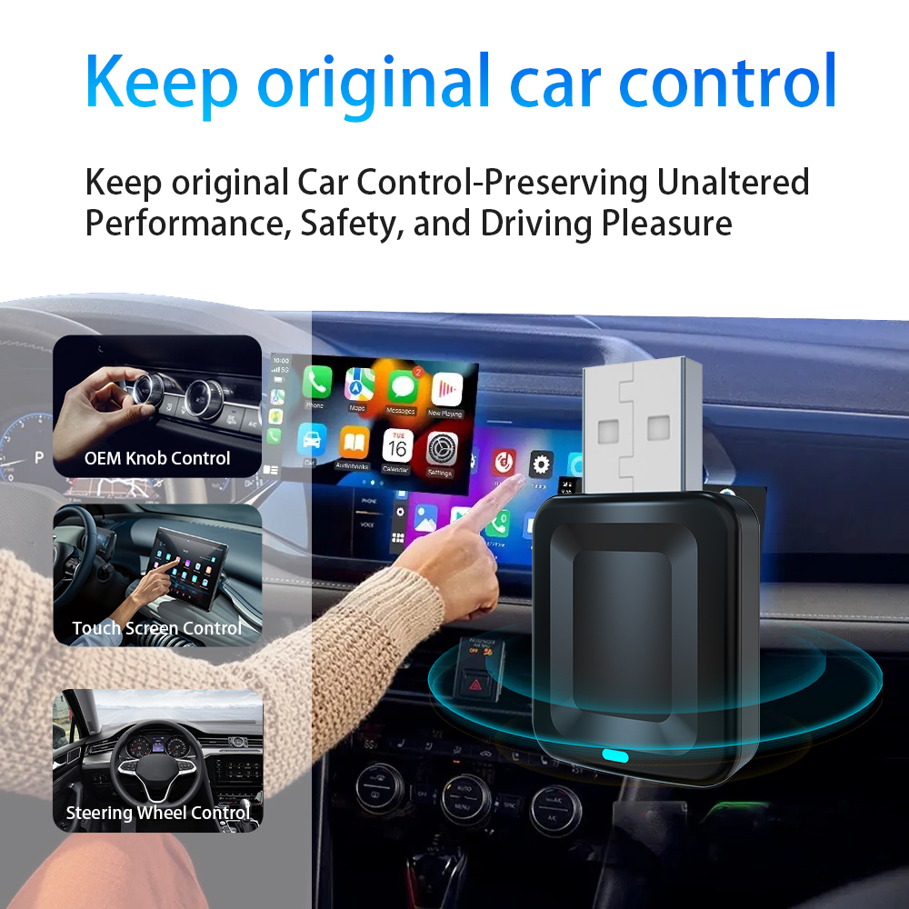 Адаптер для CarPlay и Android Auto проводной USB