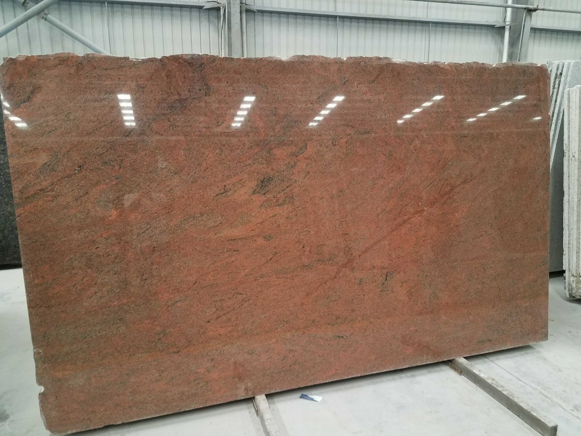 Wholesale Polished Kashmire Gold Natural Stone Granite Cube Stone